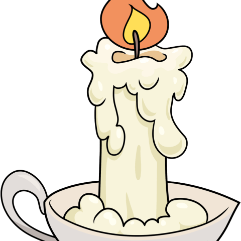 how to draw a candle featured image