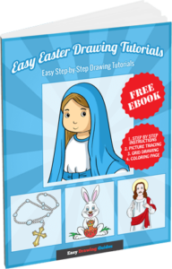 Easy Easter Step by Step Drawing Tutorials - 3D ebook cover