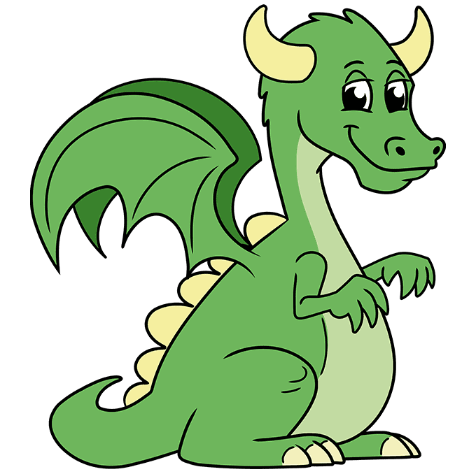 Cartoon Dragons Drawings