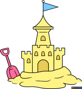 How to Draw a Sand Castle Featured Image
