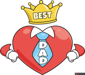 how to draw a best dad drawing for fathers day featured image