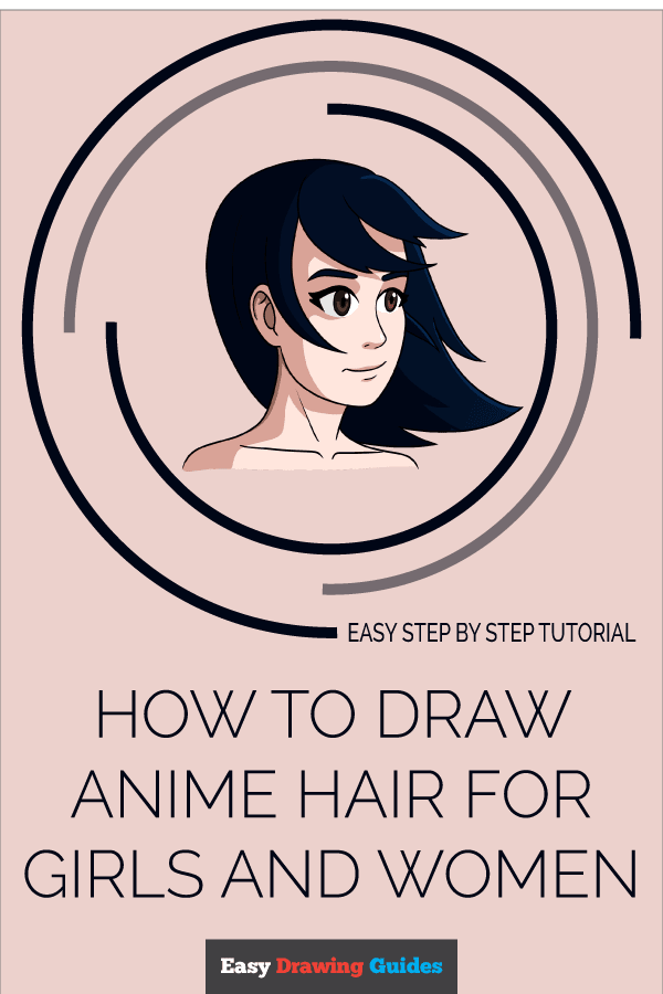 How To Draw Anime Hair Girl Long Anime Drawing For Beginne…