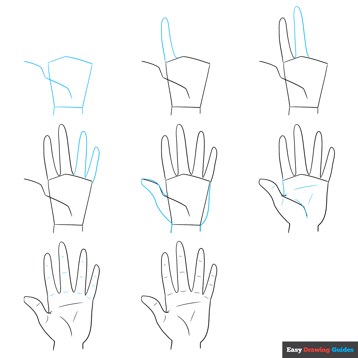 Drawing Hands Tutorial ZEPHY The Complete Guide To Drawing Hands 