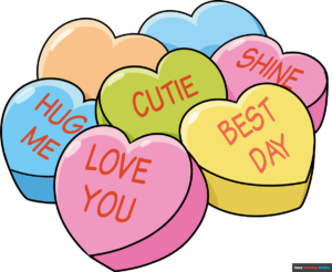 How to Draw a Candy Heart Featured Image