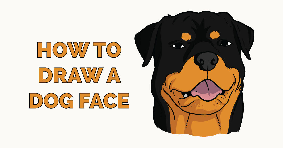 How to Draw a Dog Face Really - How To Draw A Dog Face Featured Image 1200x628 1