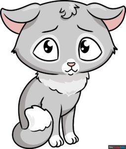 How to Draw a Sad Cat Featured Image