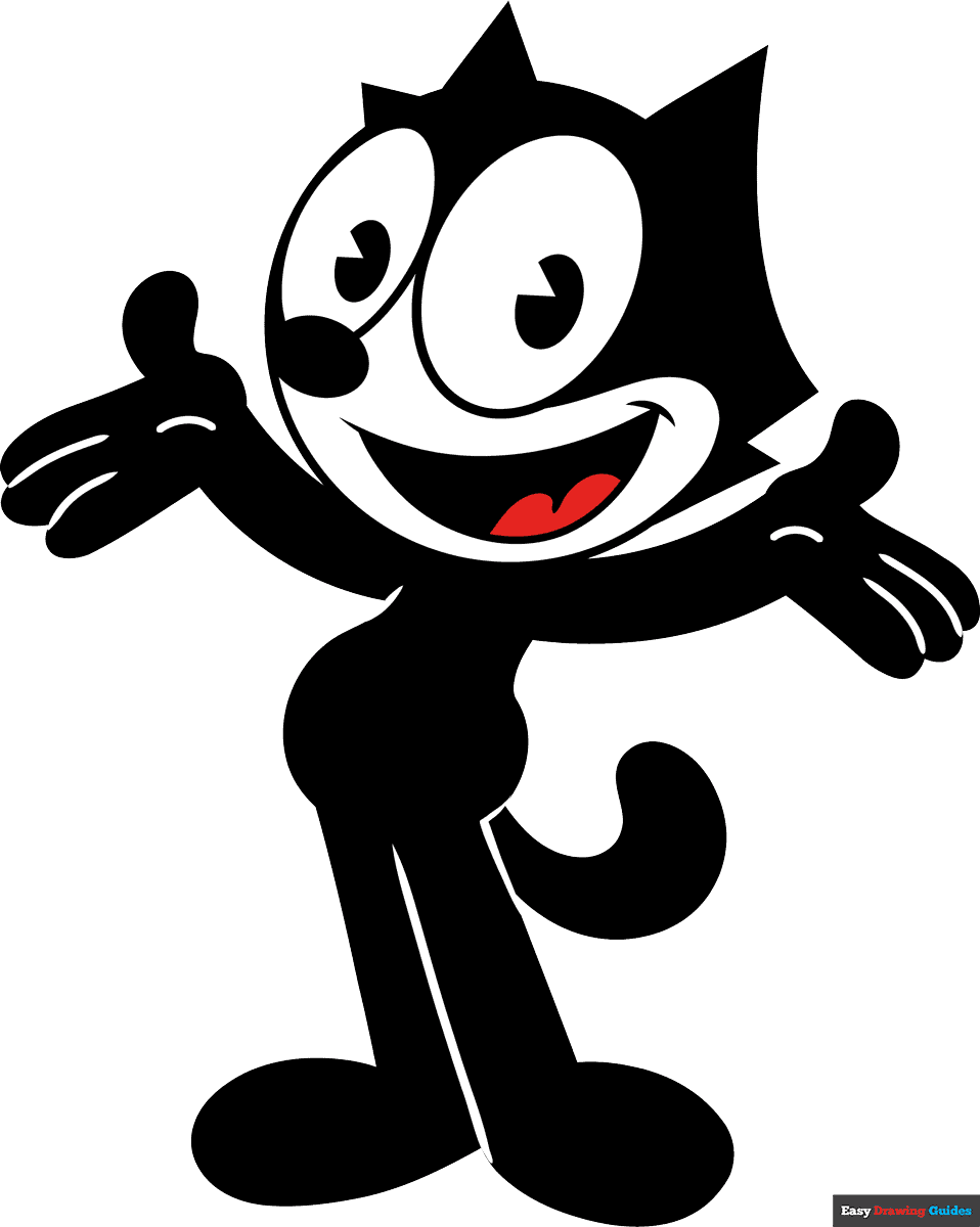 Felix The Cat In Color