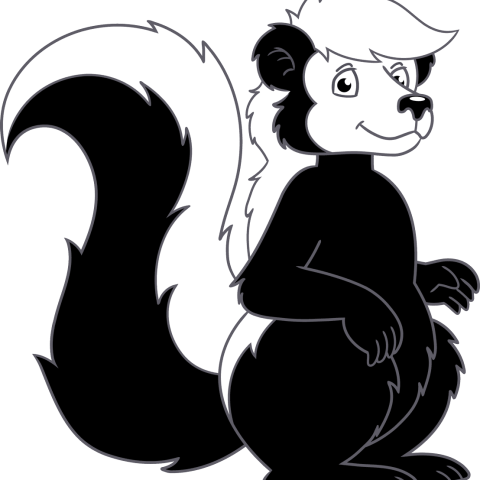 How to Draw Mr. Skunk from Little Bear TV Series Featured Image
