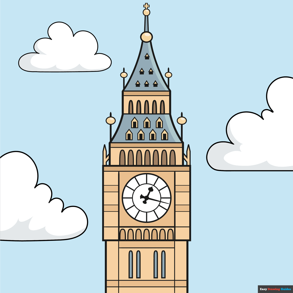 Big Ben Drawing How To Draw The Big Ben HQCWDZ Big Ben Drawing How To Draw The Big Ben HQCWDZ