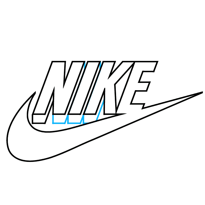 Drawings Of Nike Logo Nike s New Logo Design On Craiyon