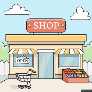 How to Draw a Shop Featured Image