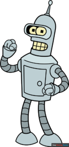 How to Draw Bender from Futurama Featured Image