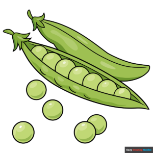 How to Draw Peas Featured Image