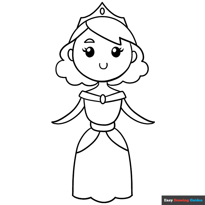 Princess Coloring Pages {FREE download!} • In the Bag Kids' Crafts