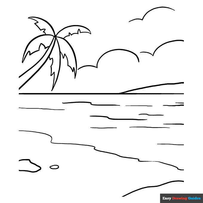 Ocean Coloring Page