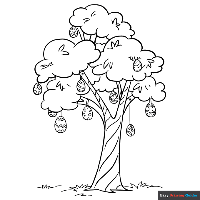 lemon tree coloring page