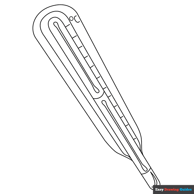 Coloring Pages Of Thermometer Coloring Pages Of Thermometer