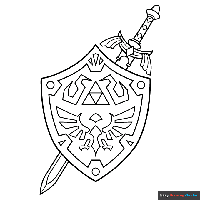 20 Zelda Coloring Pages (Free PDF Printables)