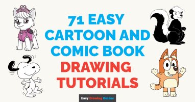 71 Easy to Draw Cartoon and Comic Book Characters