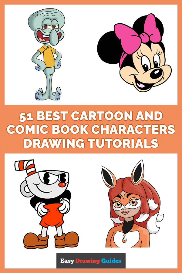How To Draw Cartoon Characters Girl Easy Dibujos Cute Para Imprimir