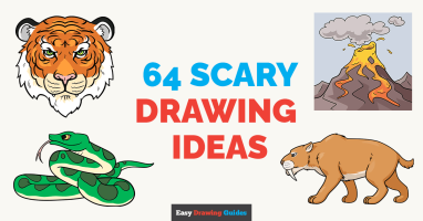 64 Scary Drawing Ideas: Easy Step by Step Drawing Tutorials
