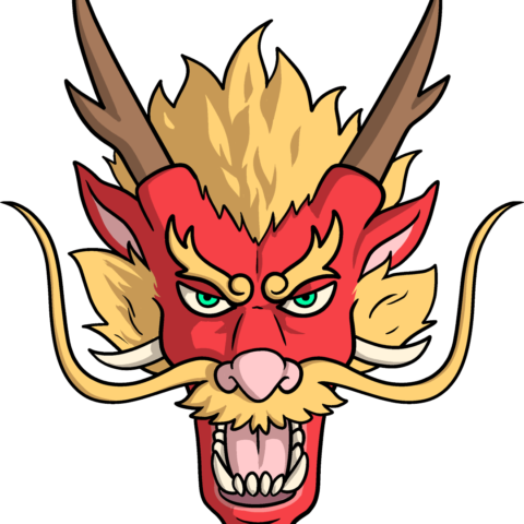 How to Draw a Chinese Dragon Face & Head Featured Image