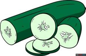 How to Draw a Cucumber Featured Image