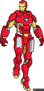 How to Draw Iron Man Featured Image
