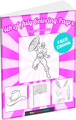 4th of July Coloring Pages - Easy Drawing Guides