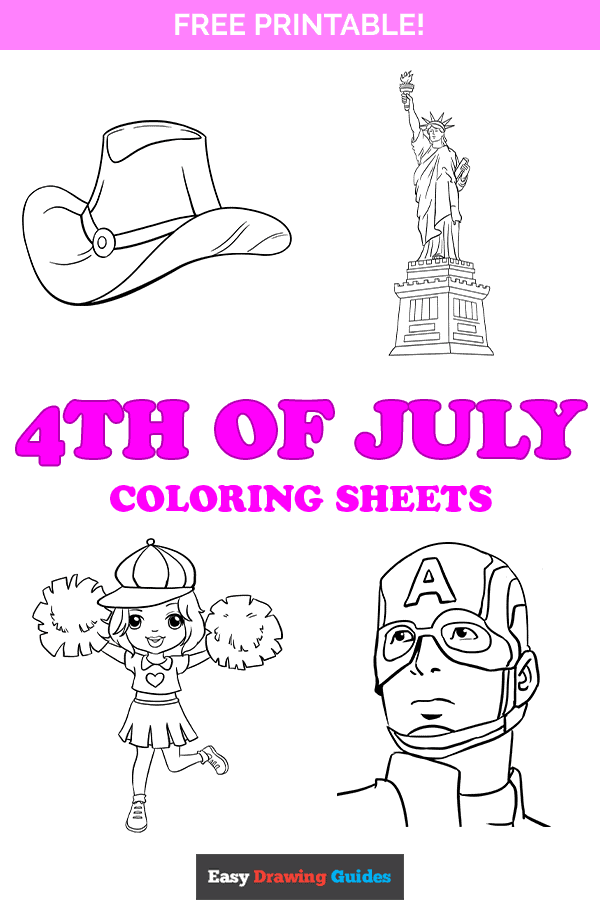 Free Printable 4th of July Coloring Pages for Kids