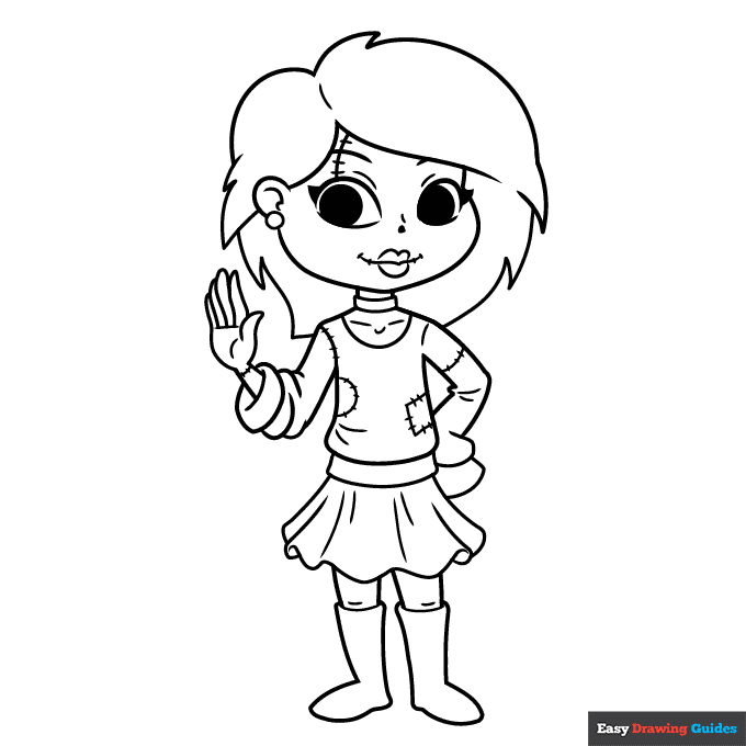 10+ Free Cute Girl Coloring Pages for Kids of All Ages