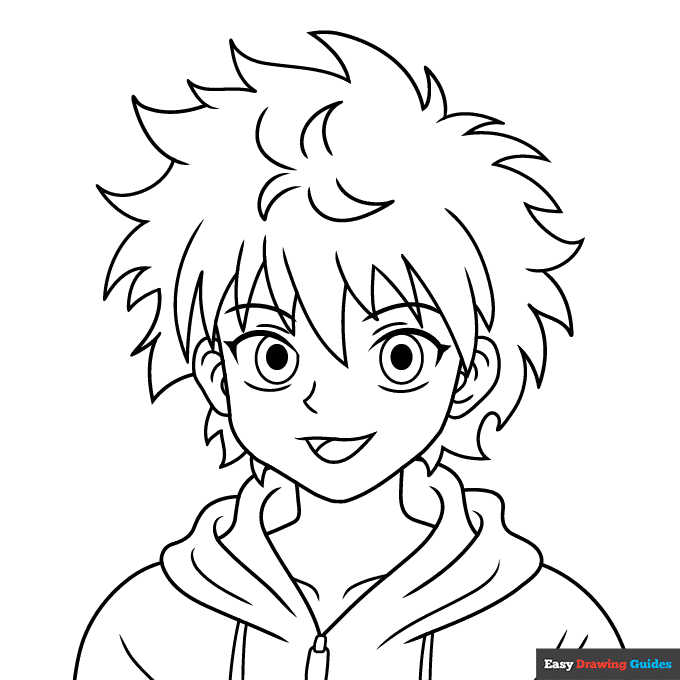 anime demon coloring pages