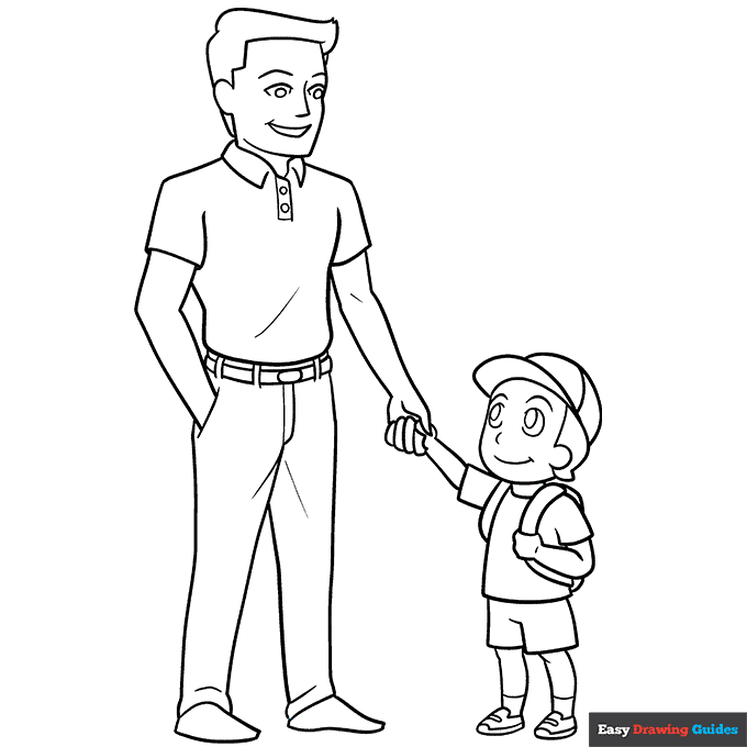 Father Coloring Pages