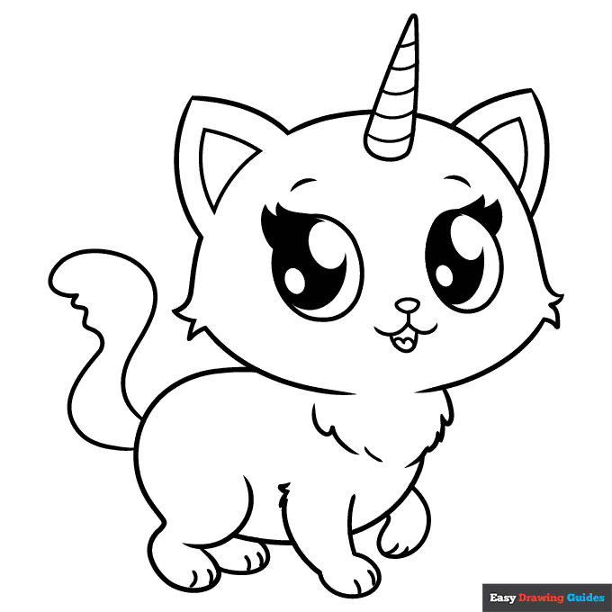 cute anime animals coloring pages