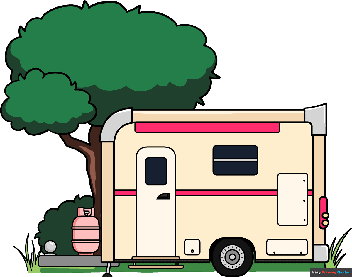 How to Draw a Camper Featured Image