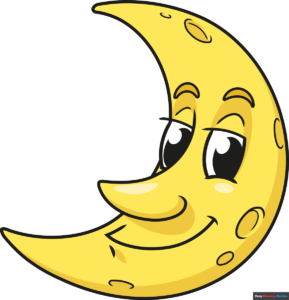How to Draw a Cartoon Moon featured image