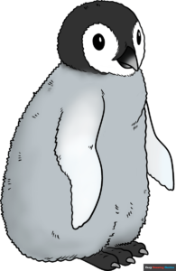 How to Draw a Penguin Chick Featured Image
