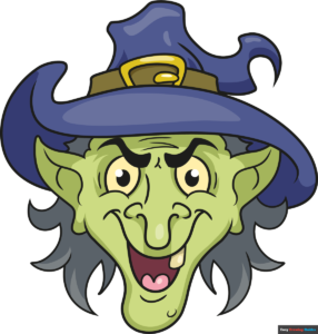 How to Draw a Witch Face Featured Image