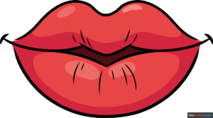 How to Draw Cartoon Lips Featured Image