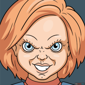 How to Draw a Chucky's Face Featured Image