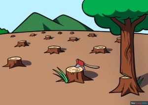 How to Draw Deforestation Featured Image