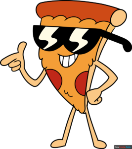 How to Draw Pizza Steve Featured Image