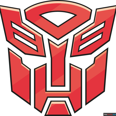 How to Draw the Autobots Symbol from Transformers Featured Image