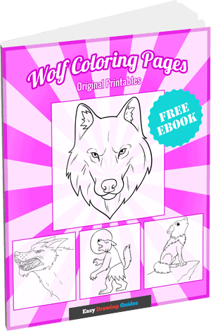 Wolf Coloring Pages - Easy Drawing Guides