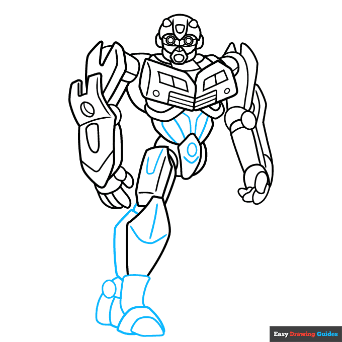 Bumblebee Coloring Book Transformers Drawing Prime, PNG, 700x878px,  Bumblebee, Area, Arm, Art, Artwork Download Free