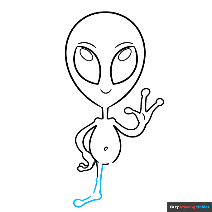 How To Draw An Easy Cartoon Alien Really Easy Drawing Tutorial How To Draw An Easy Cartoon Alien Really Easy Drawing Tutorial