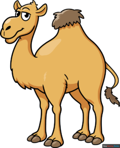 How to Draw a Cartoon Camel Featured Image