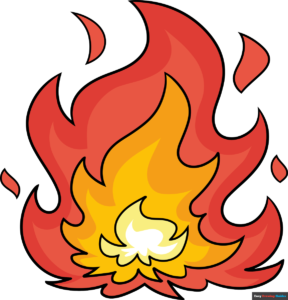 How to Draw a Cartoon Flame Featured Image