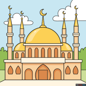 How to Draw a Mosque Featured Image