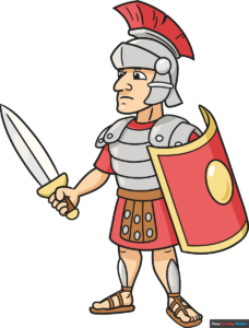 How to Draw a Roman Soldier Featured Image